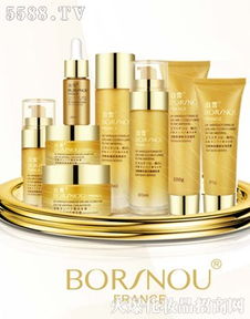 美中美化妆品公司护肤品产品展示，融合纺织品科技新体验